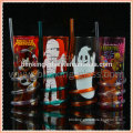 Factory wholesales plastic kids cup straw cup